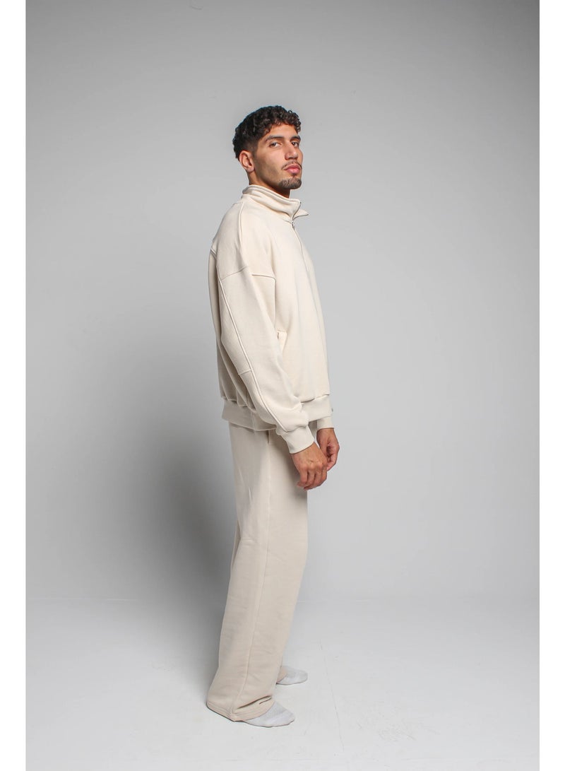 Basic Look Quarter zip Milton Sweatshirt - Image 2